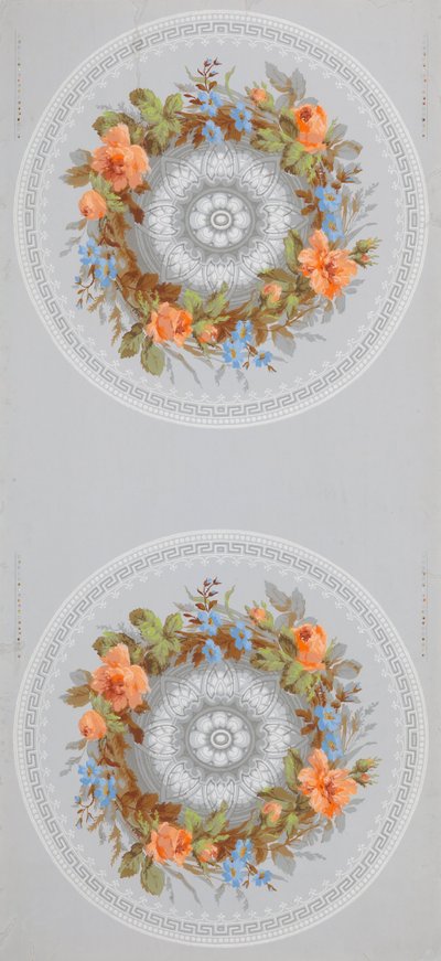 Ornamento del soffitto da Unbekannt Unbekannt